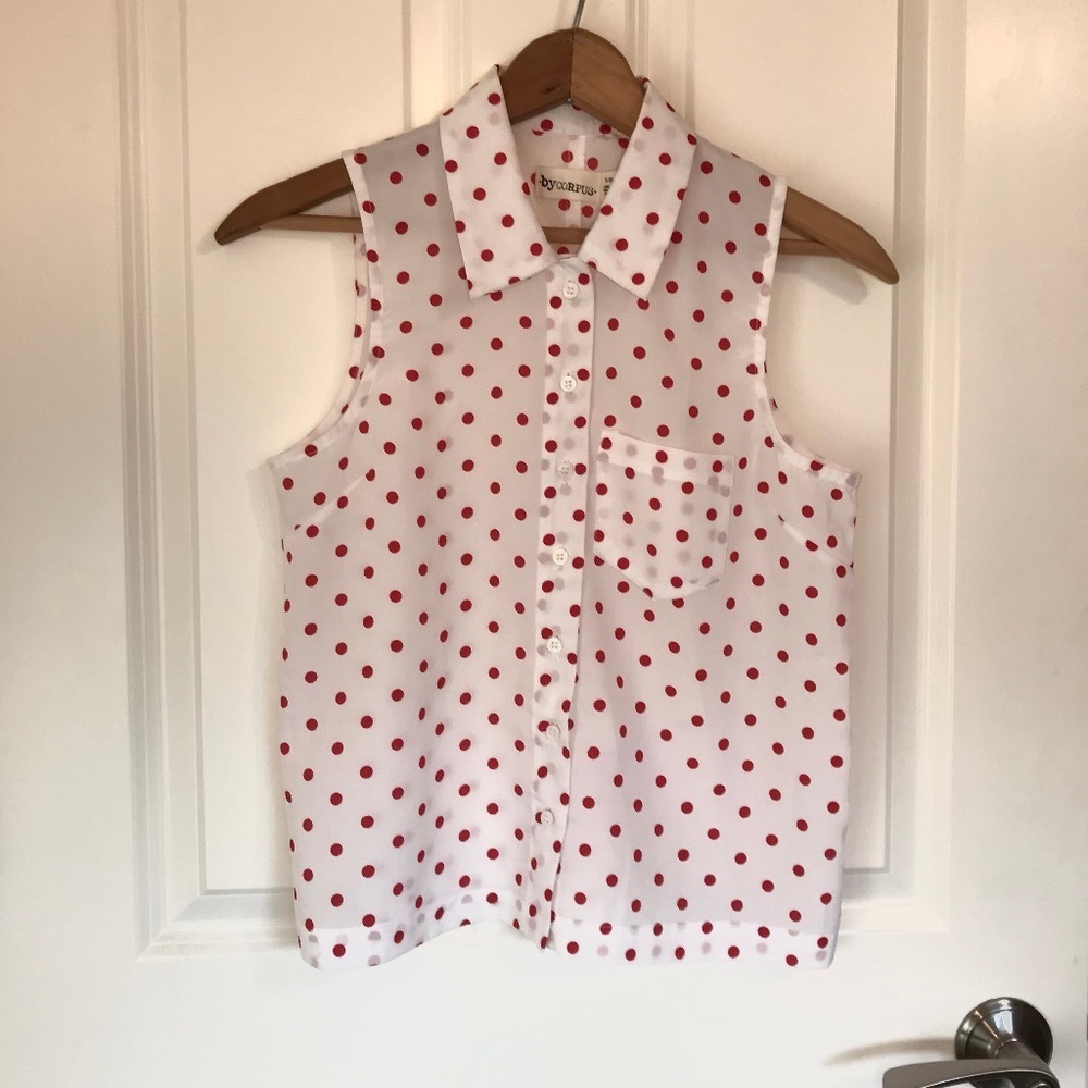 Urban Outfitters Polka Dot top XS